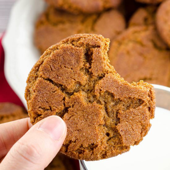 Gingersnap Cookies: 2 Ways