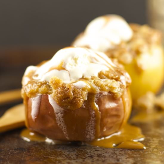 Roasted Caramel Apples