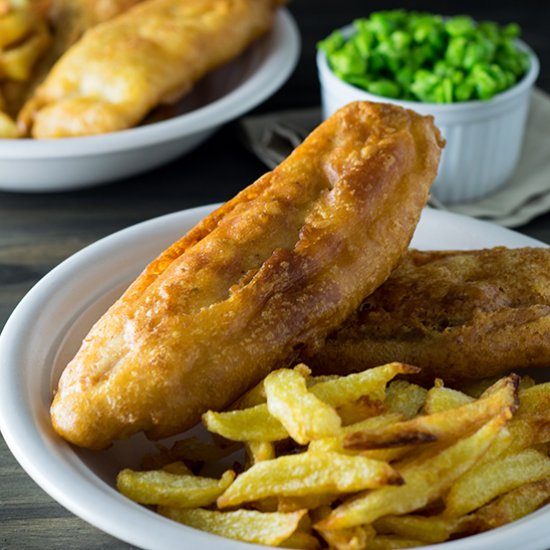 Fish & Chips {+ Mushy Peas}