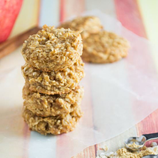 Mini Gingerbread Oatmeal Bites