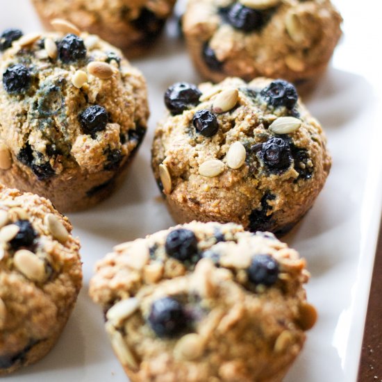 AMAZING Blueberry Muffins (GF)