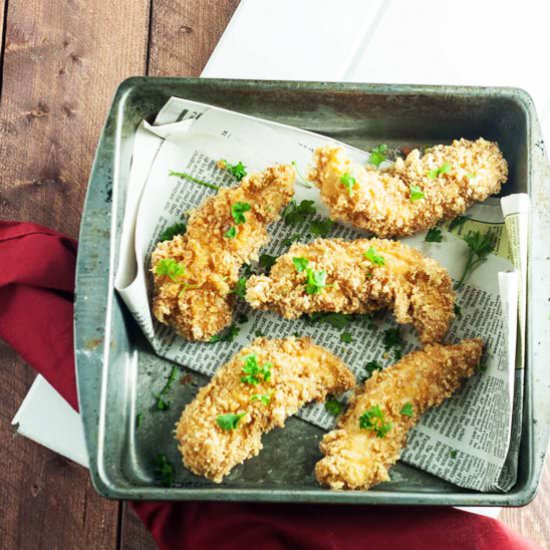 Crispy Breaded Chicken Tenders