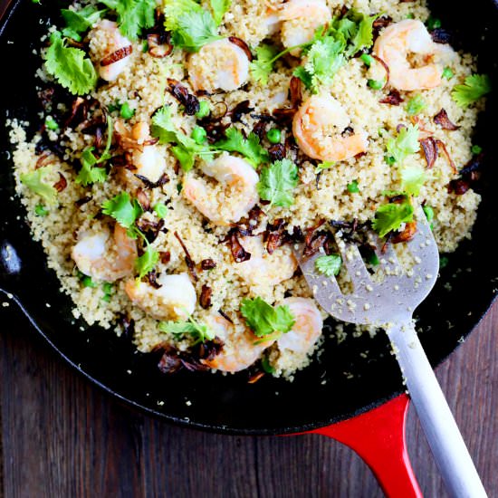 Stir-fried Quinoa