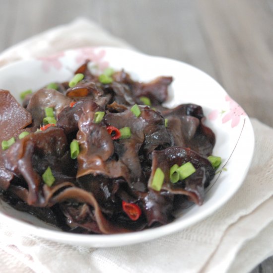 Healthy Black Fungus Salad