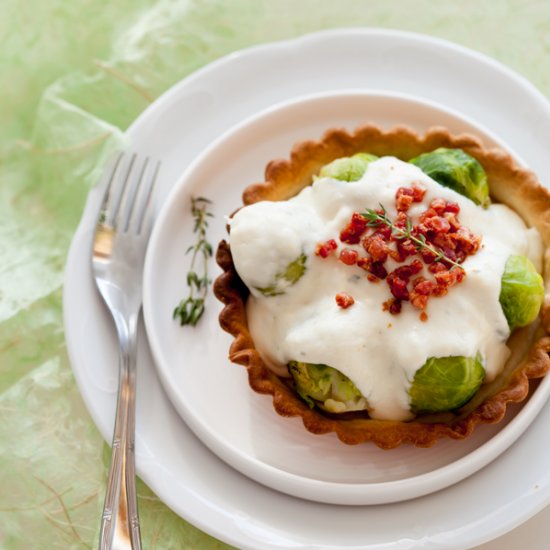 Brussels Sprouts tartelette