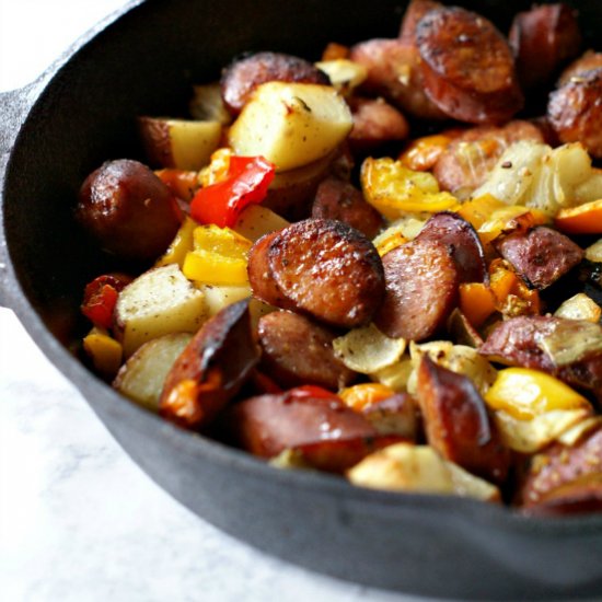 Kielbasa Skillet Dinner