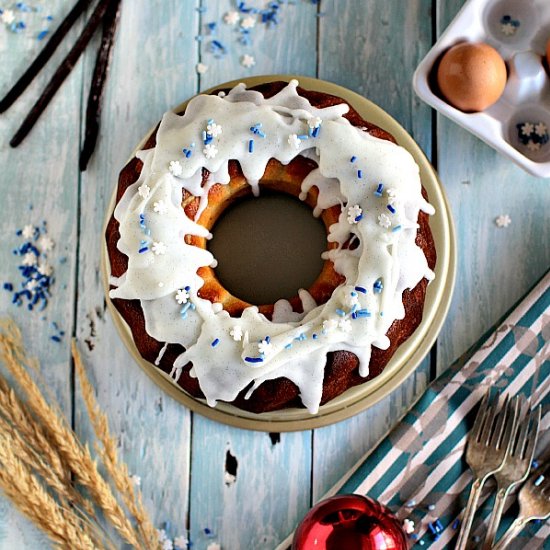 Vanilla French Custard Bundt Cake