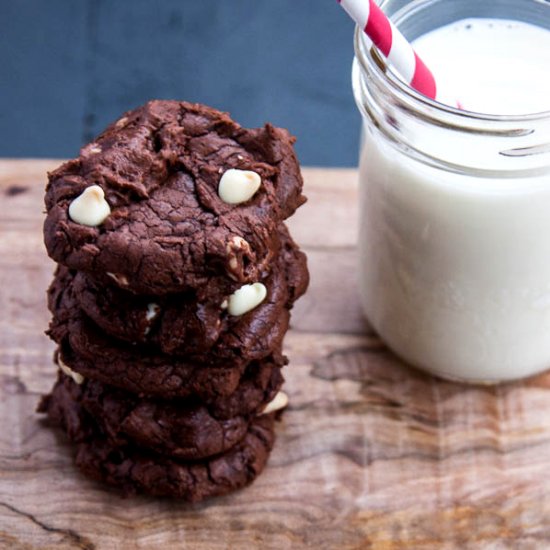 Double Chocolate Espresso Cookies