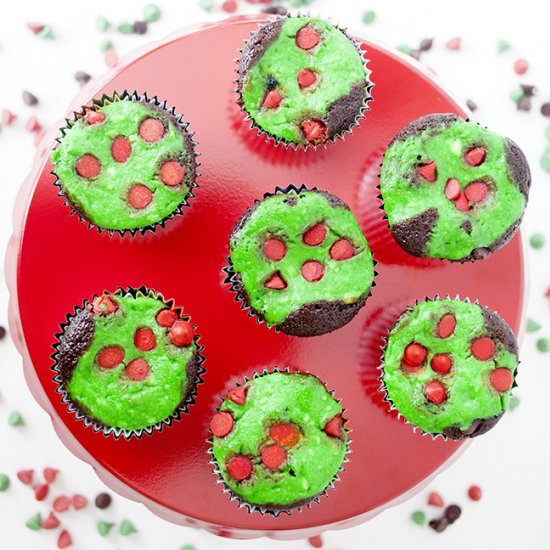 Christmas Cream Cheese Cupcakes