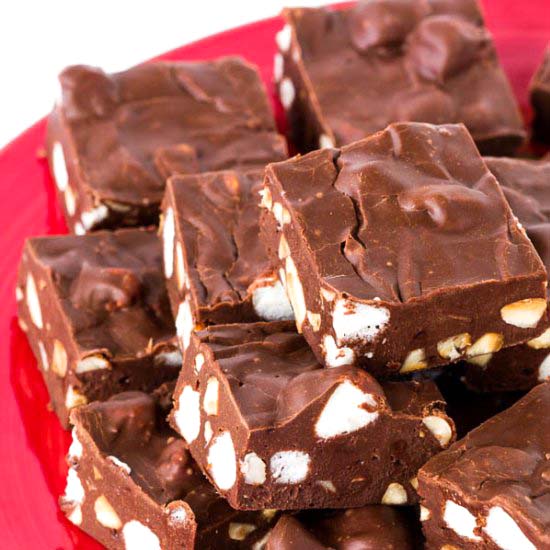 Rocky Road Fudge