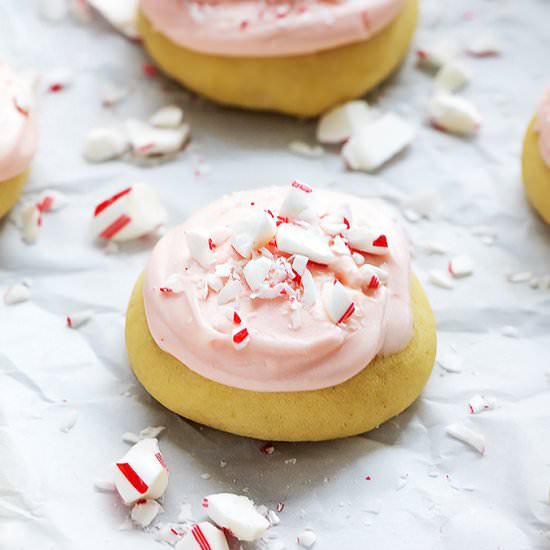 Peppermint Meltaway Cookies