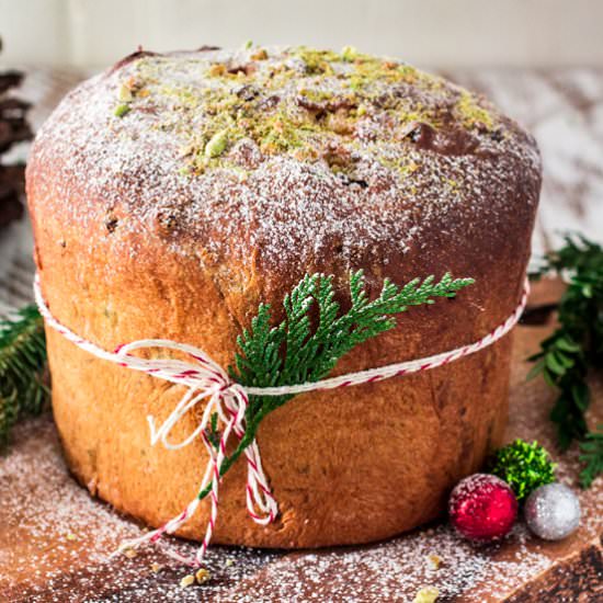 Homemade Panettone