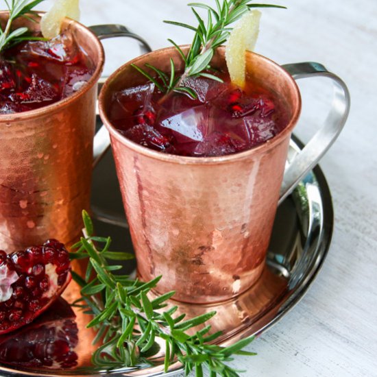 Pomegranate Moscow Mule