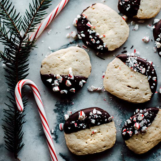 Slice ‘N Bake Peppermint Shortbread