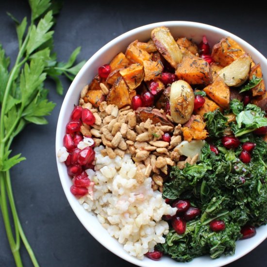 Nourish Bowl: Roasted and Toasted