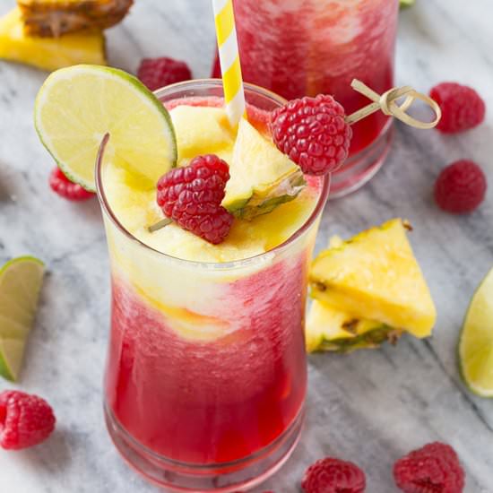 Raspberry Pineapple Freeze