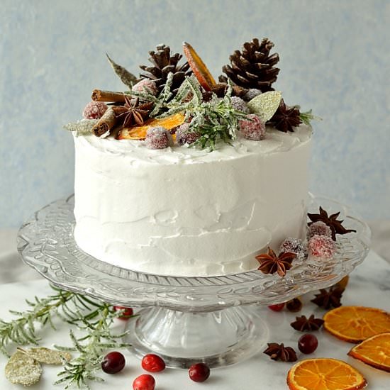 Gingered Christmas Fruitcake