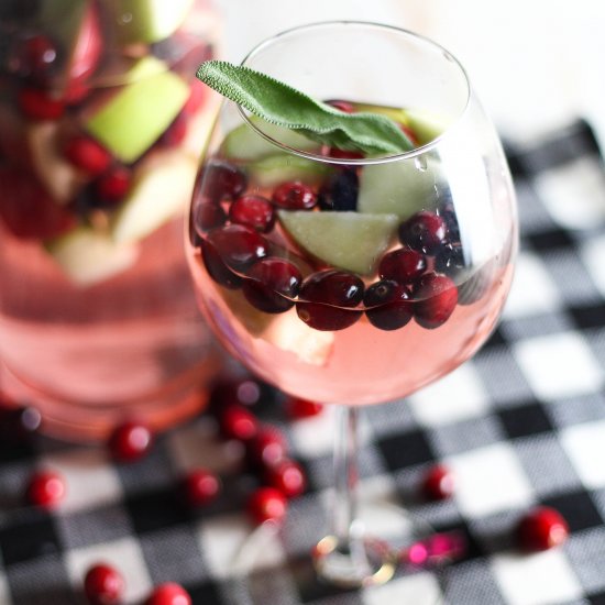 Simple Christmas Sangria