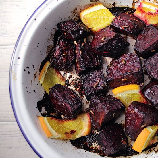 Orange & Fennel-Roasted Beetroot