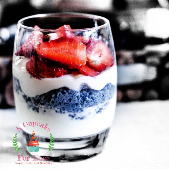 Chia Strawberry Parfait