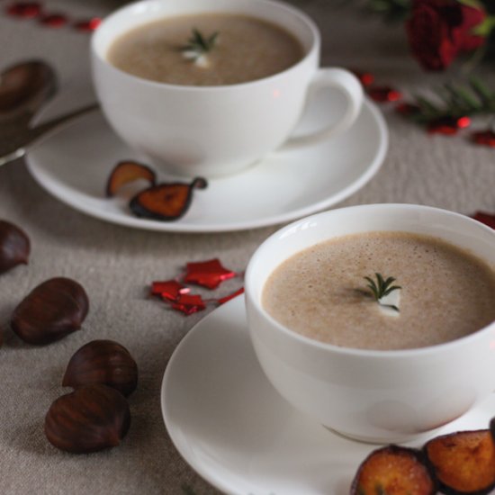 Chestnut-Pear Soup