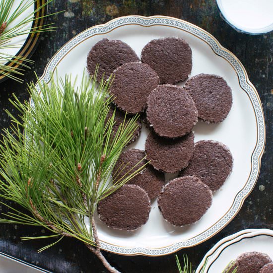 Mocha Brownie Cookies