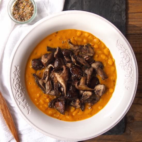 Pumpkin & Cannellini Bean Risotto