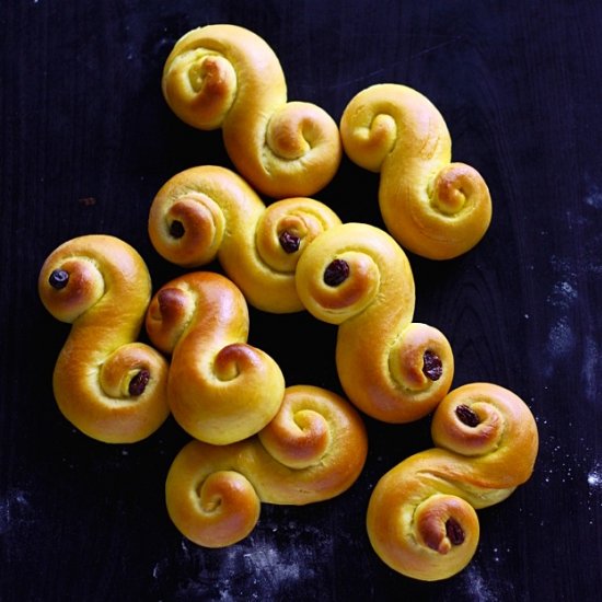 Lussekatter – Lucia Buns