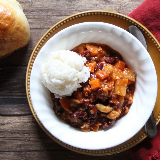 Vegetarian Portuguese Bean Soup