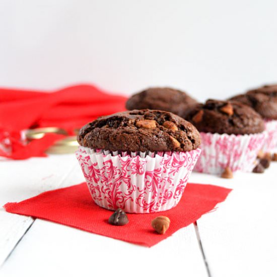 Peanut Butter Cup Muffins