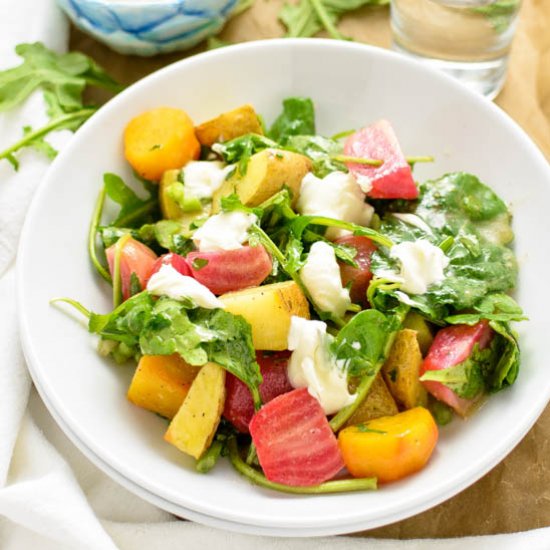 Maple, Potato and Beet Salad