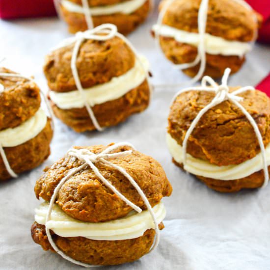 Pumpkin Whoopie Pies