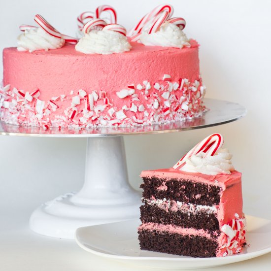 Peppermint Mocha Cake