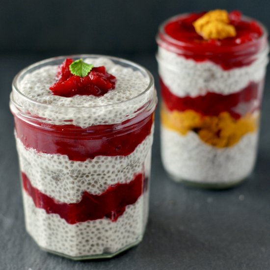 Cranberry Chia Pudding