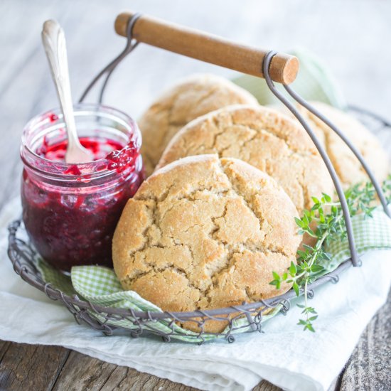 Paleo Morning Butter Biscuits