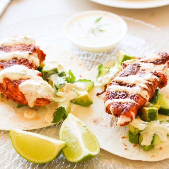 Tandoori Chicken Wraps