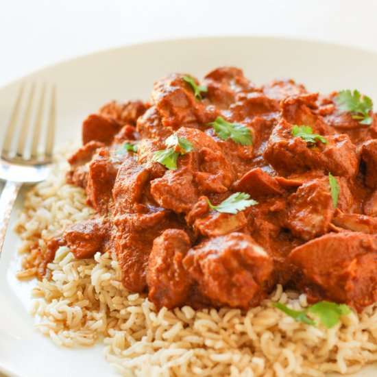 Slow Cooker Butter Chicken