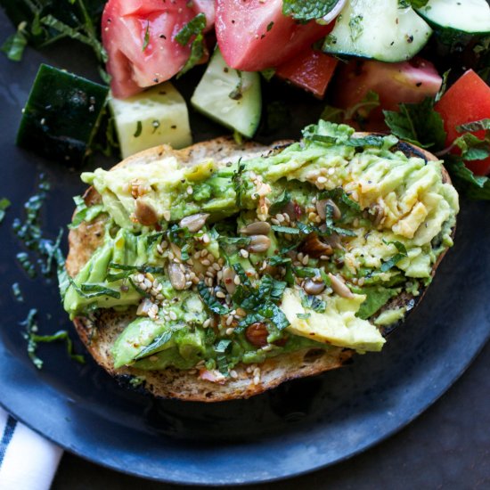 Spicy Avocado Toast