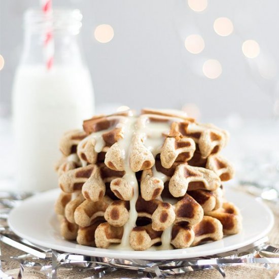 Eggnog Waffles