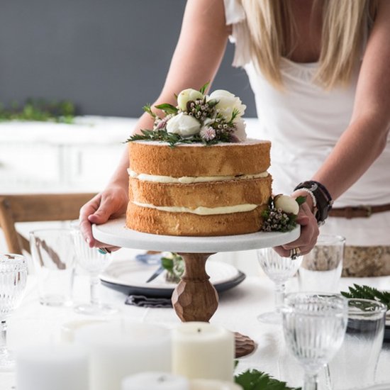 citrus chiffon layer cake