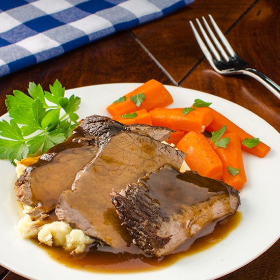 Wine-Braised Beef Pot Roast