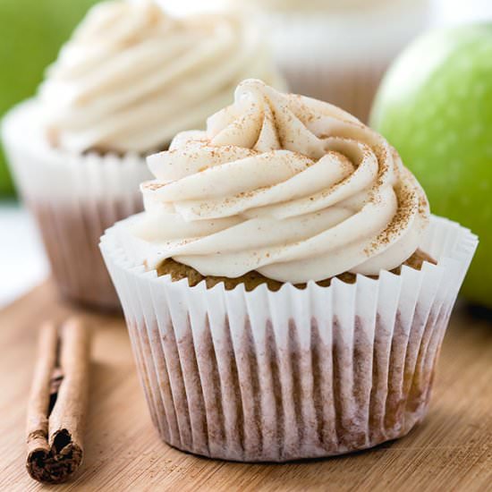 Apple & Cinnamon Cupcakes