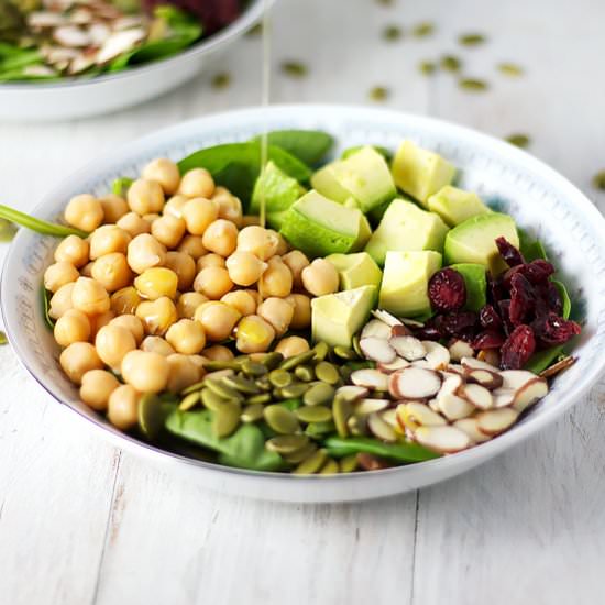 Chickpea Fall Salad