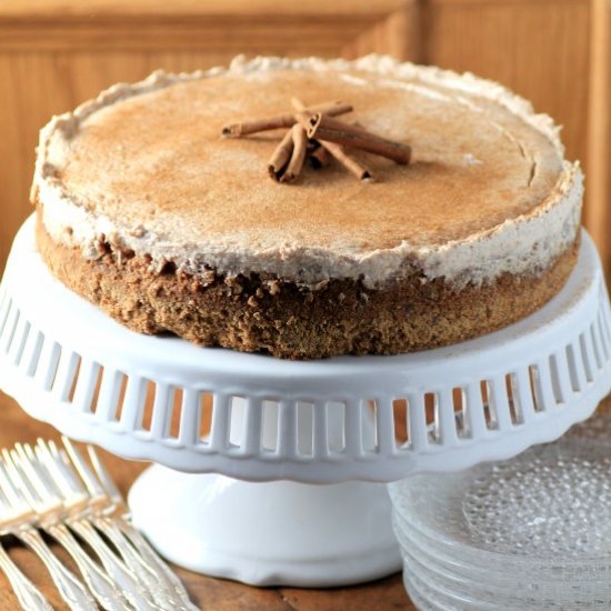 Eggnog Cheesecake