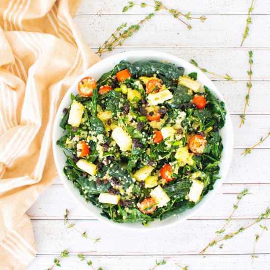 Fall Kale and Quinoa Salad