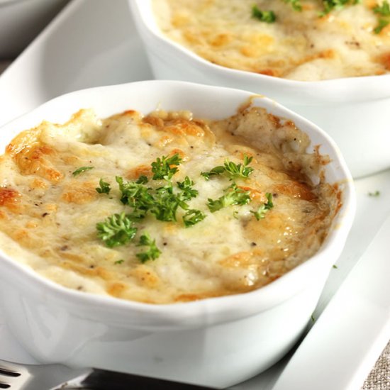 Truffled Potatoes Au Gratin