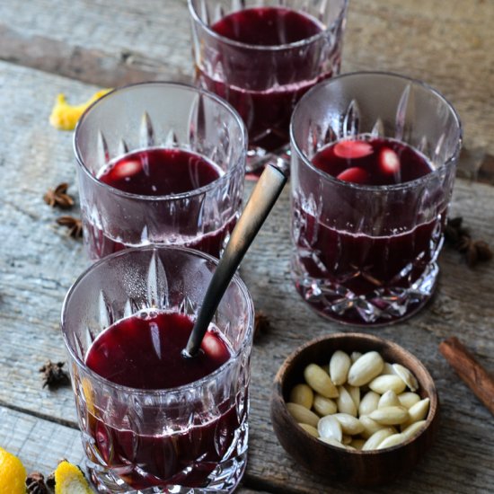 Blackberry Mulled Wine