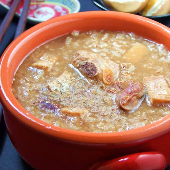 Ribs Congee- Grandma’s Version