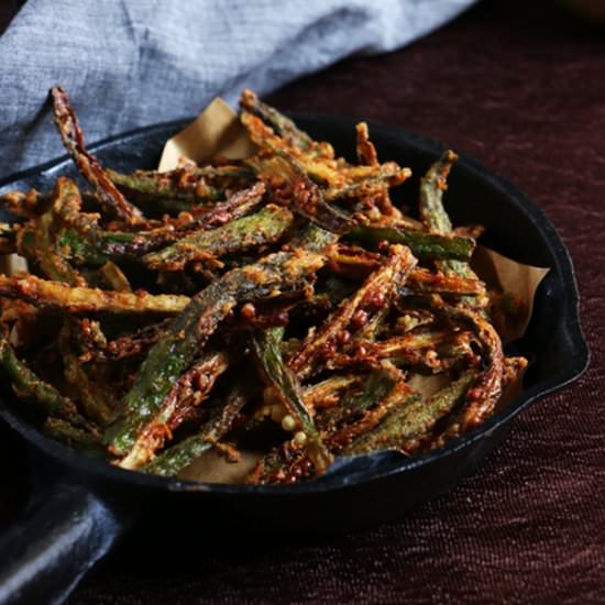 Crispy Okra Fry