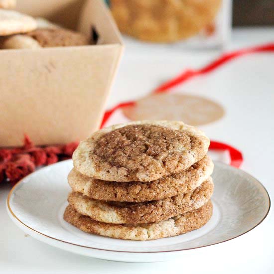 Gingerbread Snickerdoodles